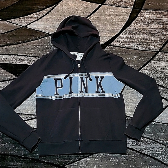 VS PINK 2014 Full-zip Hoodie Sweatshirt - Picture 1 of 11